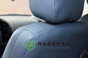 Авточехлы из экокожи для Киа Спектра