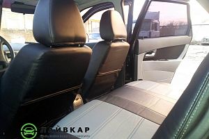 Авточехлы из экокожи для Лада Приора