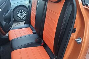 Авточехлы из экокожи для Киа Рио