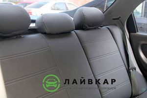 Авточехлы из экокожи для Киа Спектра