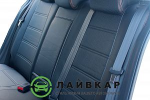 Авточехлы из экокожи для Мазда 3