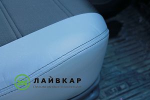 Авточехлы из экокожи для Хендай Акцент