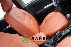 Авточехлы на сиденья Mitsubishi L-200 - фото 1
