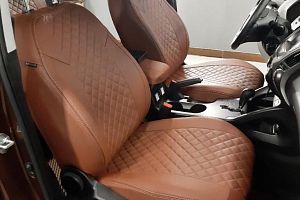 Авточехлы из экокожи для Хендай ай х 35