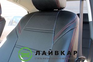 Авточехлы из экокожи для Мазда 3