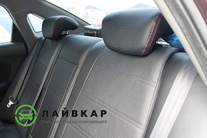 Авточехлы из экокожи для Хендай Элантра
