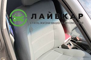 Авточехлы из экокожи для Киа Спектра
