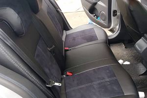 Авточехлы из экокожи для Рено Флюенс