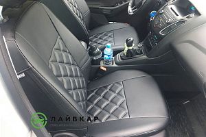 Авточехлы из экокожи для Форд Фокус