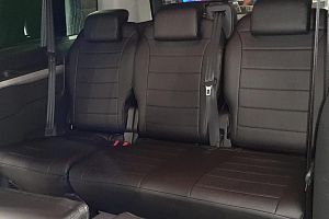 Авточехлы из экокожи для Ситроен С4 Гранд Пикассо