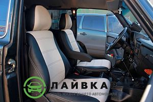 Авточехлы из экокожи для Лада Нива