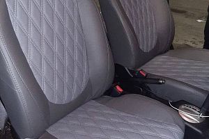 Авточехлы из экокожи для Хонда Джаз