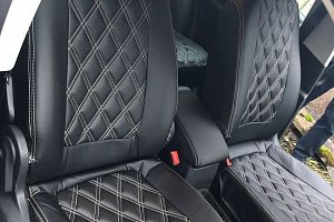 Авточехлы из экокожи для Фольксваген Тигуан