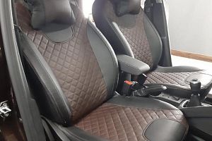 Авточехлы из экокожи для Рено Каптюр
