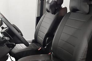 Авточехлы из экокожи для Ситроен С4 Гранд Пикассо