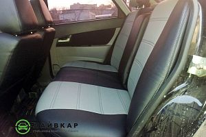 Авточехлы из экокожи для Лада Приора