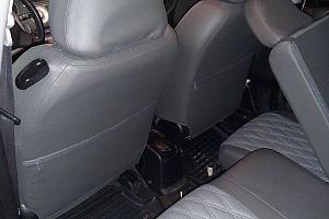 Авточехлы из экокожи для Хонда Джаз