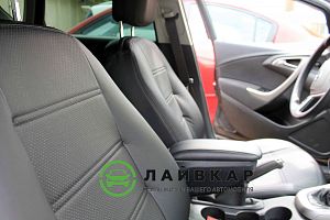 Авточехлы из экокожи для Опель Астра