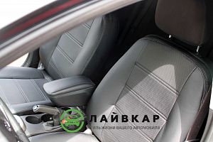 Авточехлы из экокожи для Опель Астра