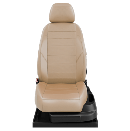 Купить Авточехлы из экокожи Премиум (толщина 1.2 мм), классический дизайн, для Suzuki Jimny III Джип 2005
